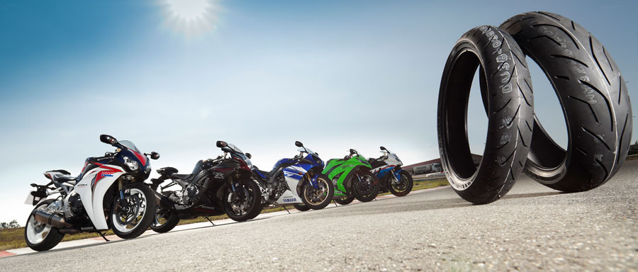 Motos, Ruedas y Neumáticos